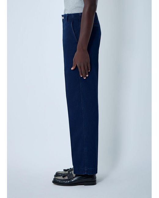 Gucci Blue Five-Pocket Jeans for men