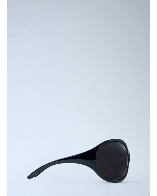 Balenciaga Black Phantom Round Sunglasses