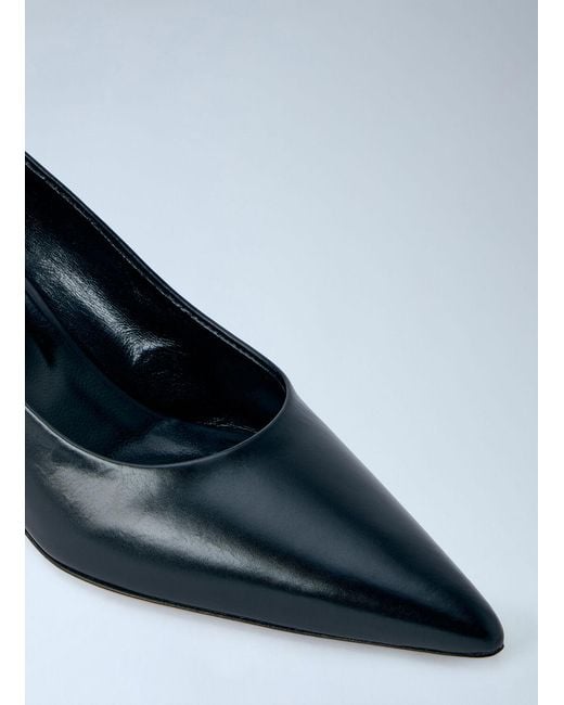 Jude Blue Blade Pumps
