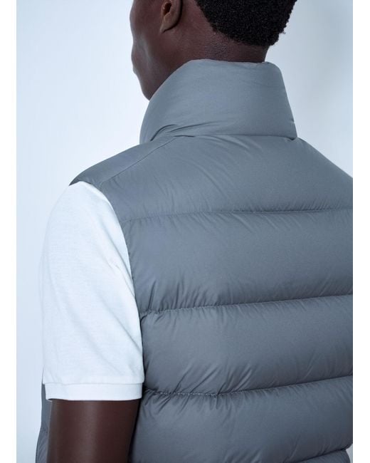 Moncler Blue Tibb Down Gilet for men