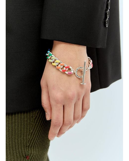 Fry Powers Black Chunky Chain Link Bracelet