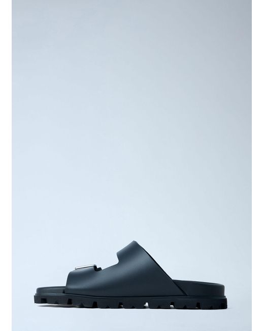 Prada Multicolor Rubber Slides