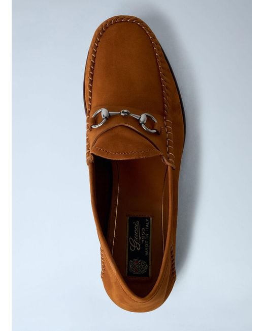 Gucci White Gigi Loafers