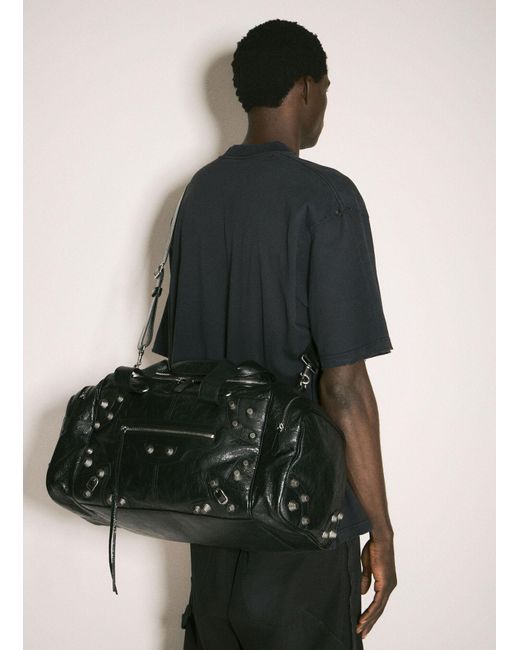 Balenciaga Black Le Cagole Duffle Bag for men