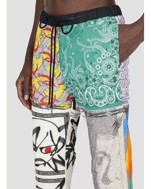 Children of the discordance Multicolor ×Yagi Bandana Pants for men