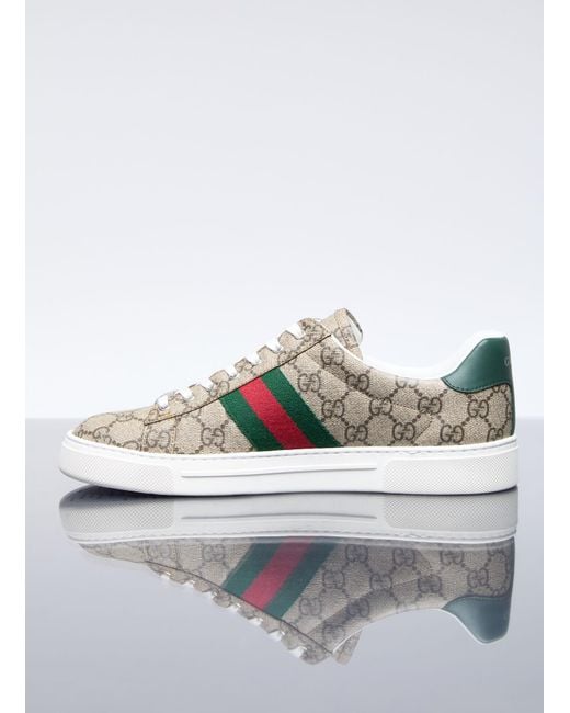 Gucci Gray Ace Sneakers