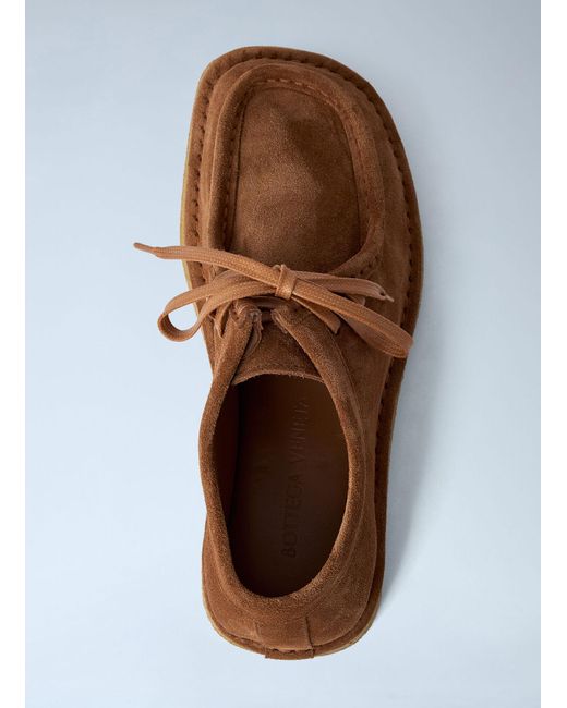 Bottega Veneta Brown Daddy Lace-Up Shoes