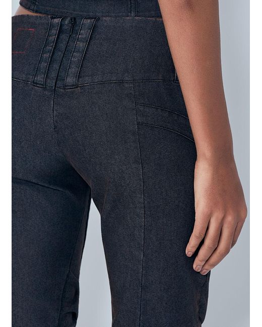 Miss Sixty Gray Flared Jeans