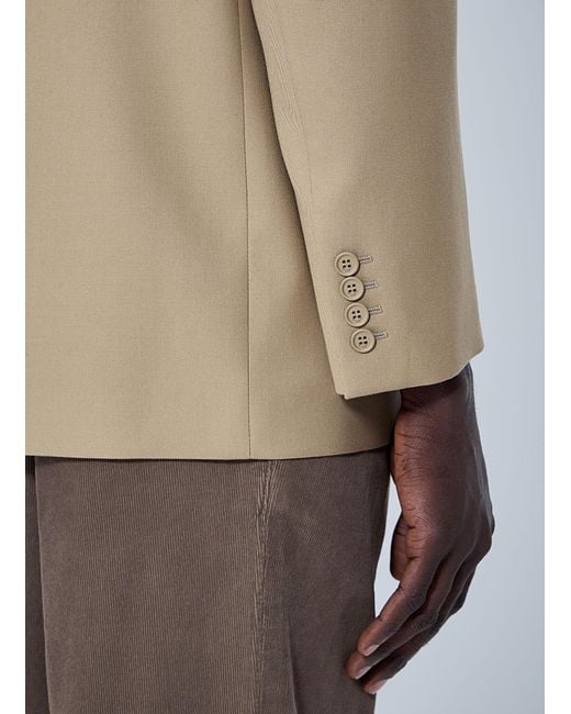 Saint Laurent Natural Yves Wool Blazer for men