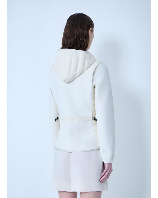 Moncler Blue Hooded Puffer Jacket
