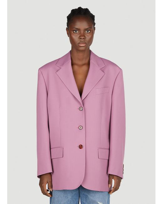 Pink shop tailored blazer