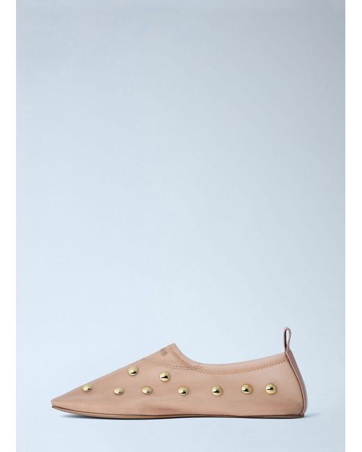 Chloé Blue Chloã Rita Flat Shoe