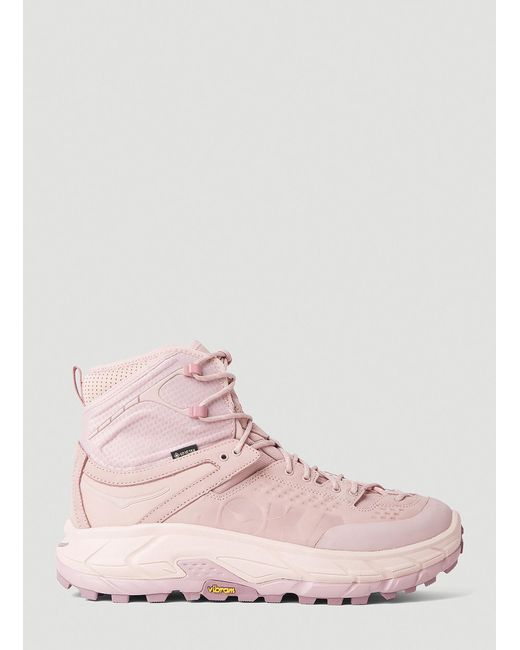 Hoka One One Pink U Tor Ultra Hiking Boots