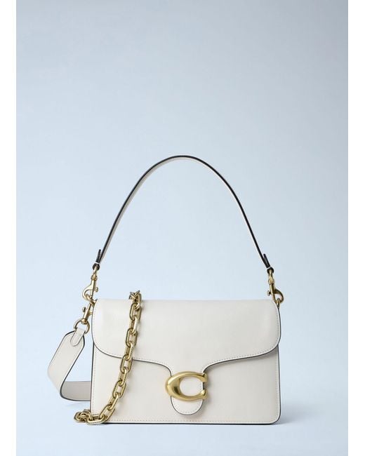 COACH Blue Chain Tabby Shoulder Bag