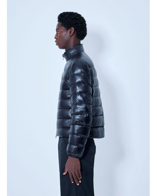 Moncler Blue Sergesta Packable Short Down Jacket for men