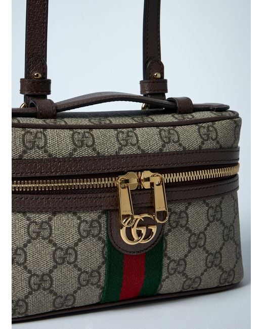 Gucci Blue Small Ophidia Vanity Bag