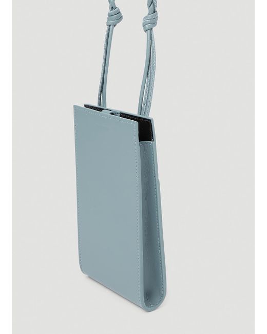 Jil Sander Tangle Phone Pouch in Blue for Men | Lyst Canada