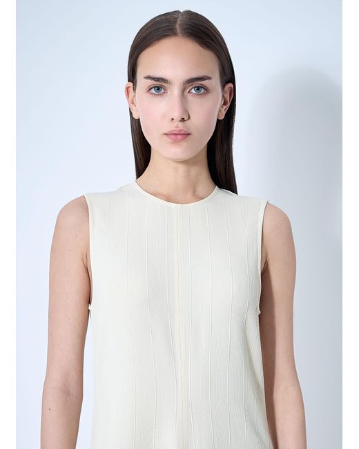 Totême  Natural Woven Striped Dress