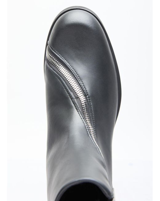 GmbH Gray Ergonomic Riding Ankle Boot for men