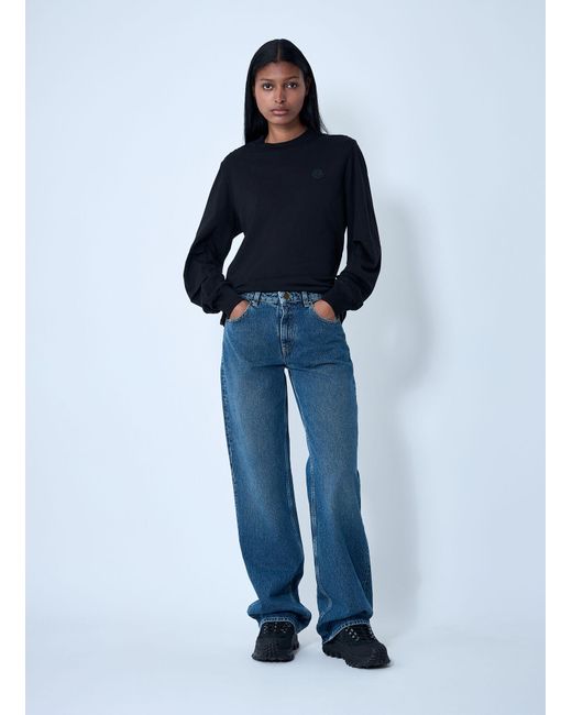 Moncler Blue Five-Pocket Jeans