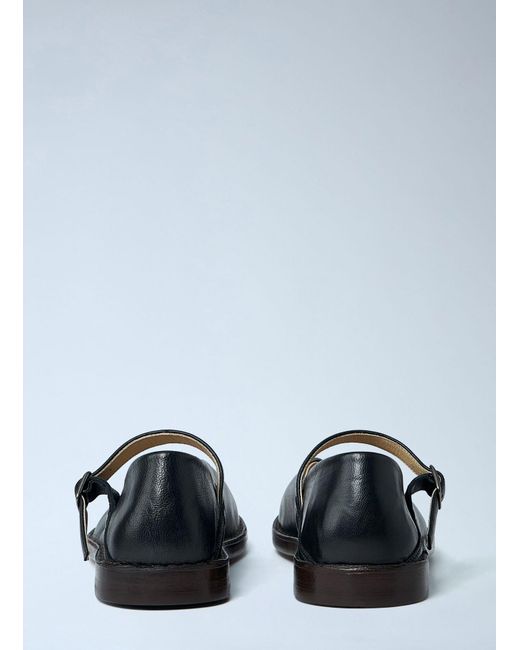 Lemaire Black Ballerina Shoes