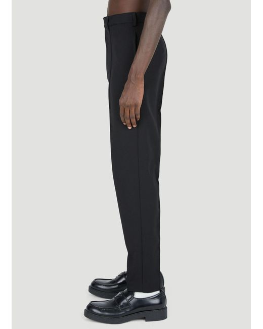 Prada Black Gabardine Pants for men
