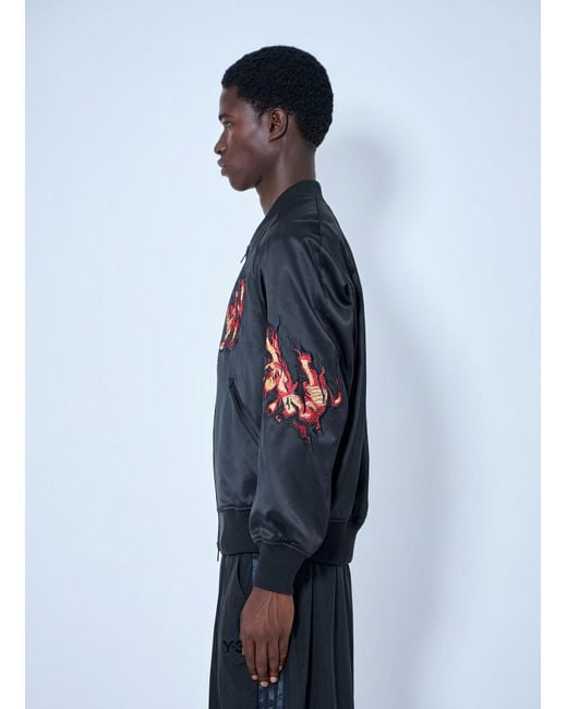 Y-3 Blue Gfx Souvenir Jacket for men
