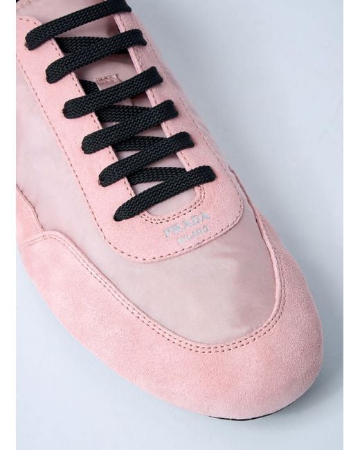 Prada Pink Sneakers