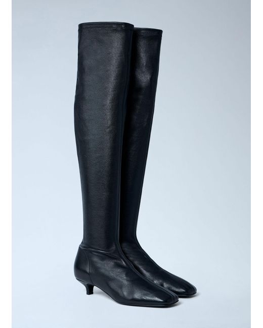 Totême Blue Day Knee-High Boots