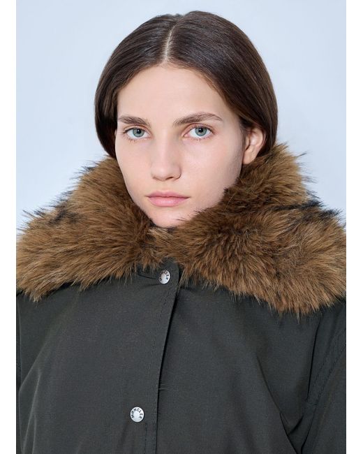 Moncler Blue Halicte Long Parka