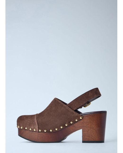 Chloé Brown Chloé Jeannette Clogs