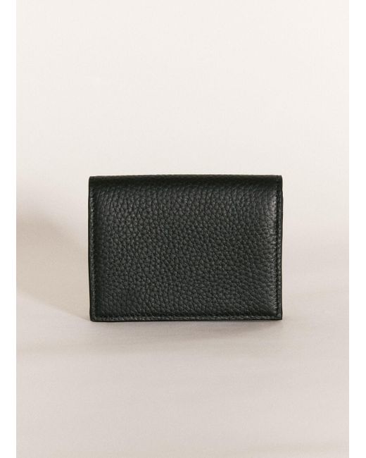 Dolce & Gabbana Black Logo Embossed Bi-fold Wallet for men