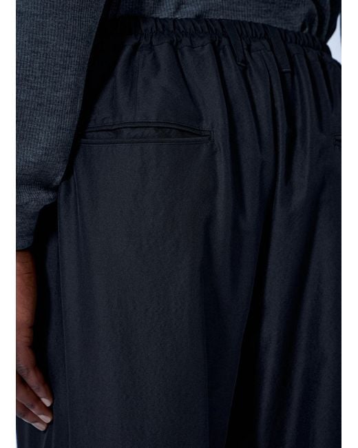 Ssstein Blue Wide Easy Pants for men