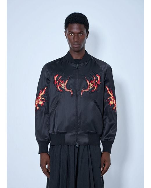 Y-3 Blue Gfx Souvenir Jacket for men