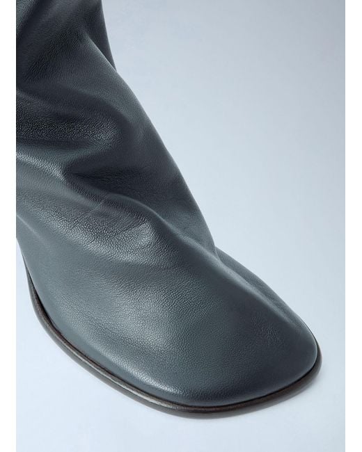 Lemaire Blue Glove Ankle Boots