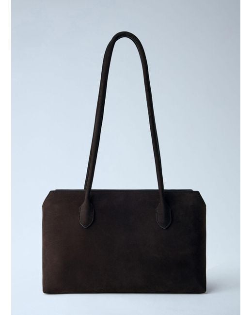 The Row Black Terrasse Shoulder Bag