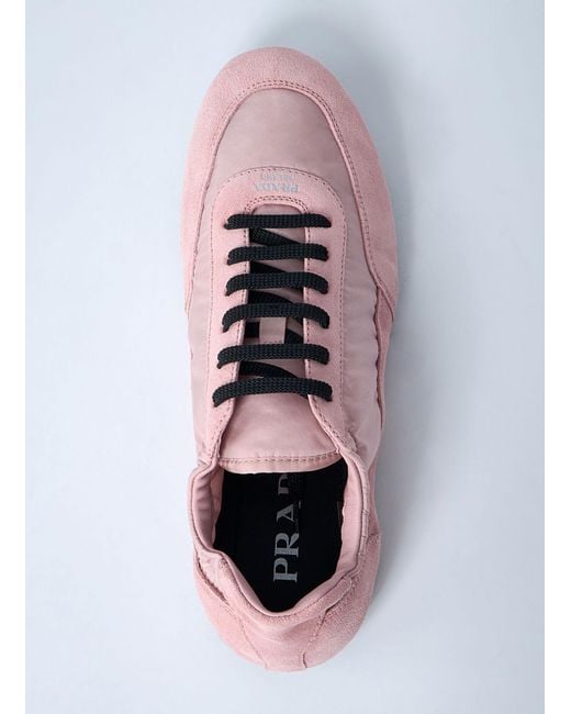 Prada Pink Sneakers