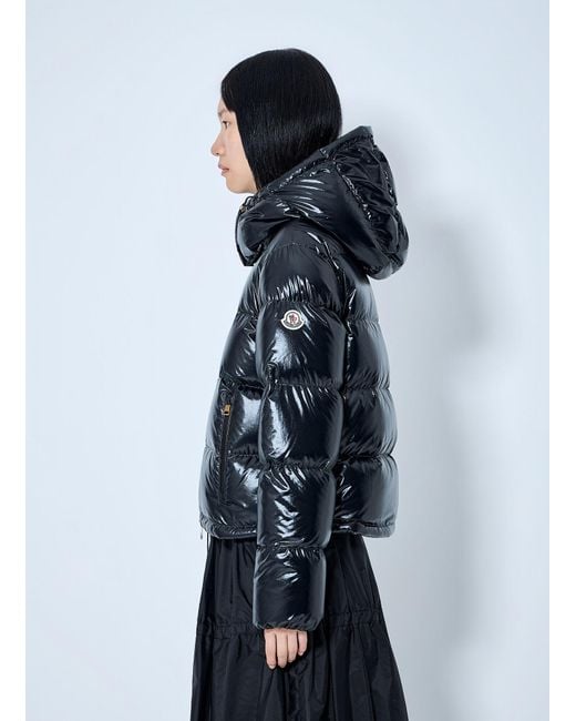 Moncler Blue Niveole Short Down Jacket