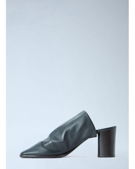 Lemaire Blue Glove Mules