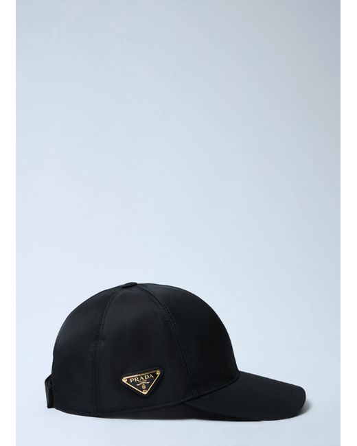 Prada Black Re-Nylon Baseball Cap