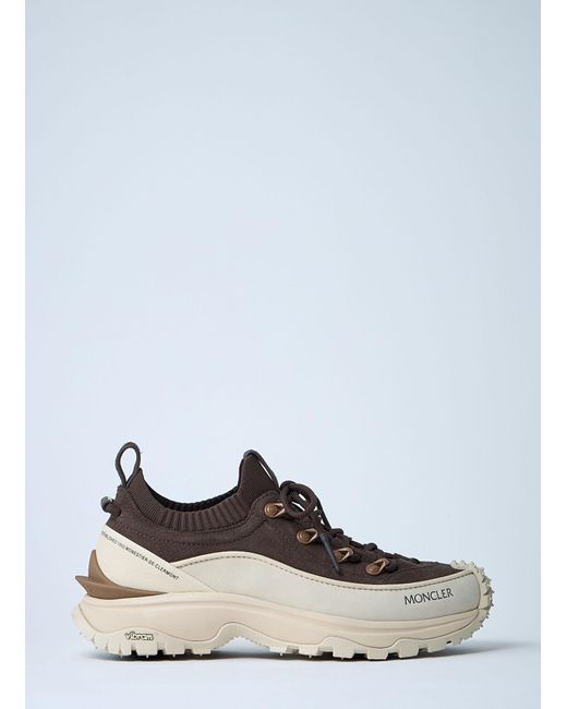 Moncler White Trailgrip Lite3 Sneakers