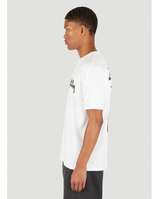 Stussy Angel T-shirt in White for Men | Lyst