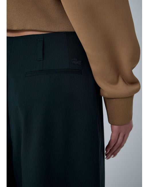 Lacoste Blue Pleated Pants