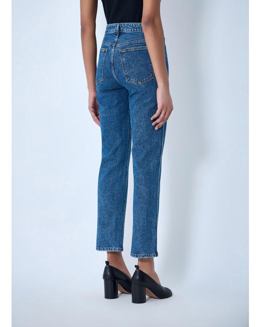 Khaite Blue Abigail Stretch Jeans