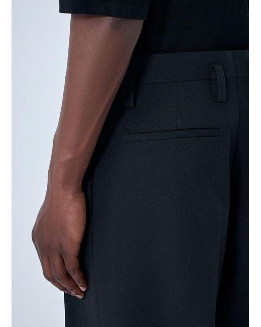 Jil Sander Blue Relaxed Fit Trousers for men