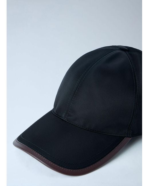 Prada Blue Speedrock Re-Nylon Cap for men