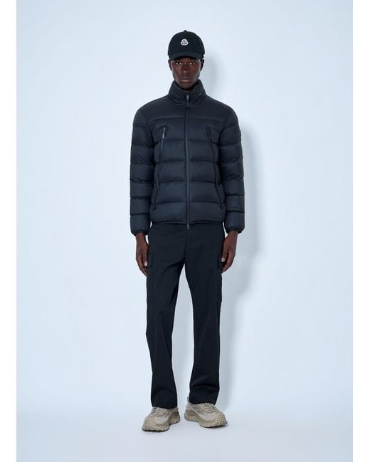 Moncler Blue Dalalven Short Down Jacket for men