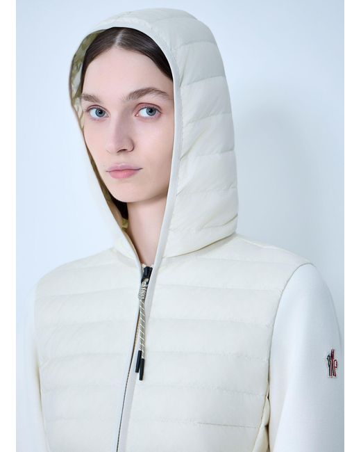 Moncler Blue Hooded Puffer Jacket