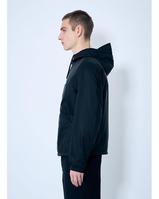 Prada Blue Re-Nylon Hooded Jacket for men