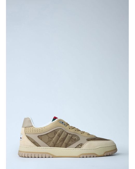 Gucci Natural Re-Web Sneakers for men